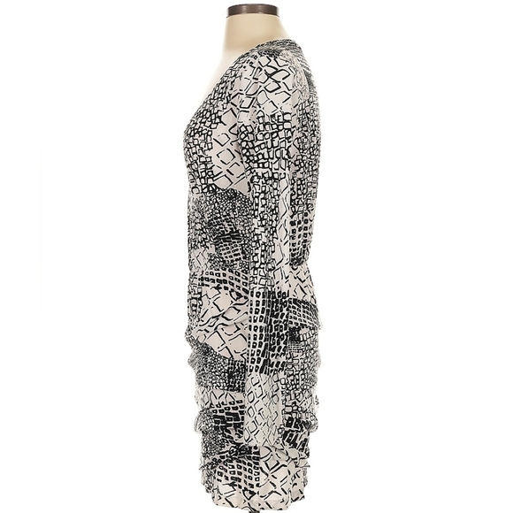 BCBGeneration Plunge Wrap Mini Dress Size S - Picture 5 of 7